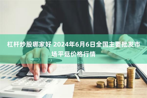 杠杆炒股哪家好 2024年6月6日全国主要批发市场平菇价格行情