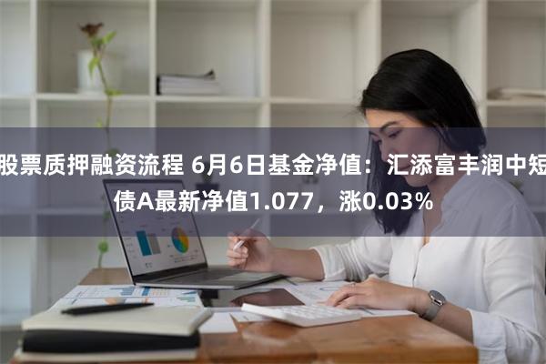 股票质押融资流程 6月6日基金净值：汇添富丰润中短债A最新净值1.077，涨0.03%